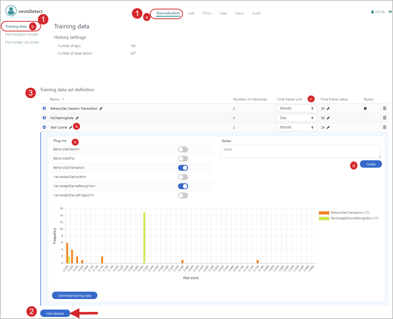 Security expert - Creating a training data set