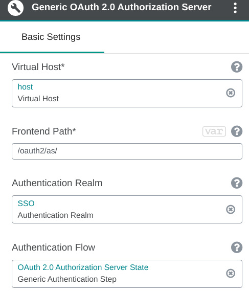 Setting up an OAuth 2.0 Authorization Server - Patterns with entries