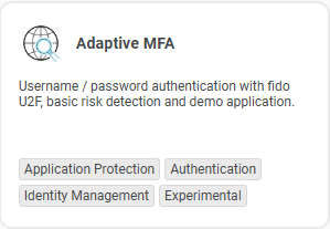 Adaptive MFA Project Template