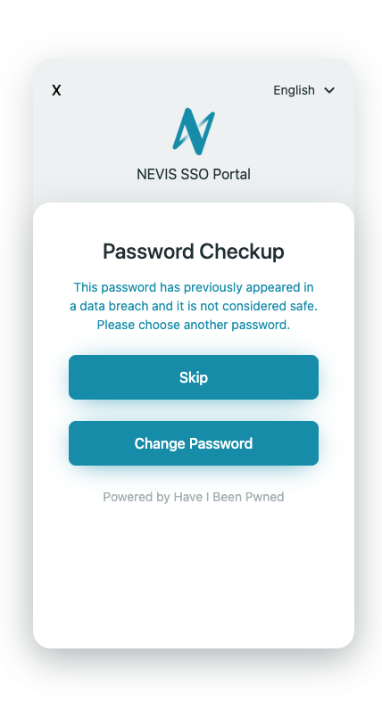 Nevis Identity Platform Example Project Credential Intelligence