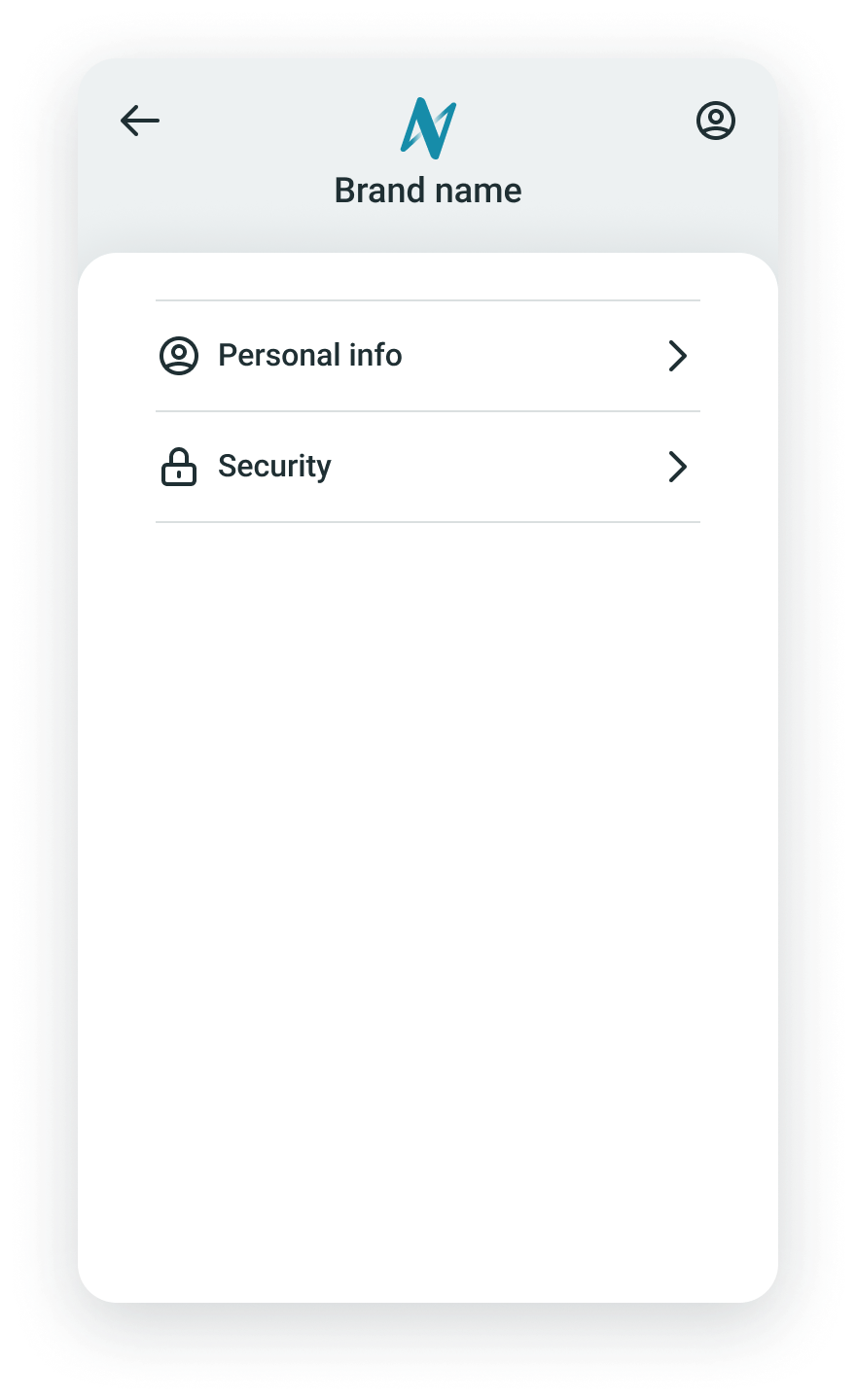 Nevis Identity Platform Example Project Profile Management Application