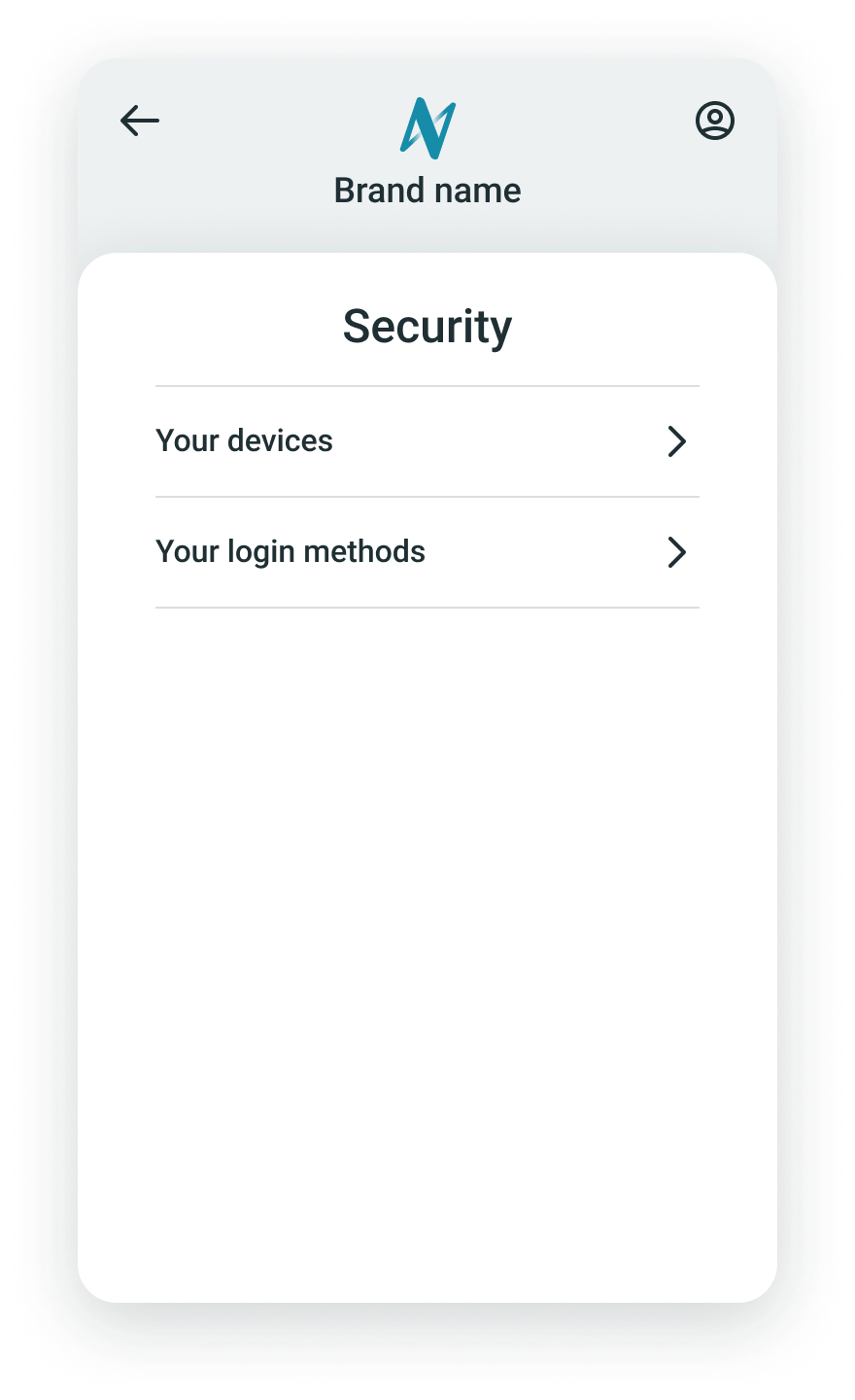 Nevis Identity Platform Example Project Profile Management Application