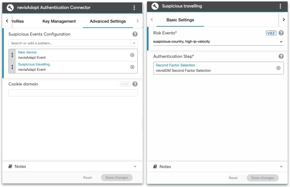 nevisAdmin 4 Simple Events - pattern